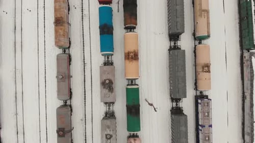 Überfliegen des Bahnhofs