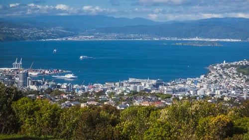 Wellington city timelapse