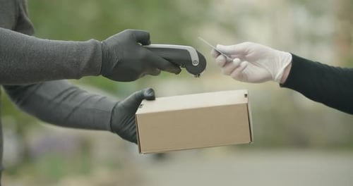 Paying the Parcel with Card