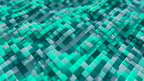 Abstrakter Hintergrund aus bunten Steinwürfeln mit zufälligem