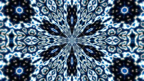 Kaleidoskopische Animation mit Plasmaeffekt
