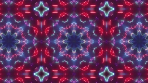 Party VJ Light Colorful Kaleidoscope 4K 02