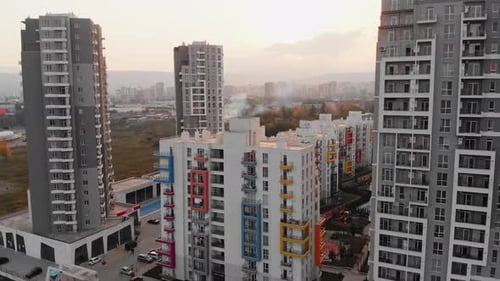 Colorful Design Real Estate Buildings