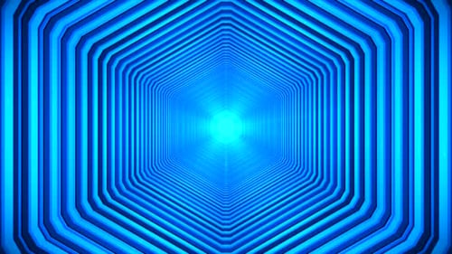 Endloser Hightech-Tunnel 01