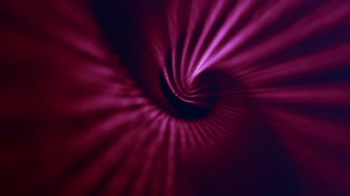Dark Magenta Ethereal Spiral Light Tunnel
