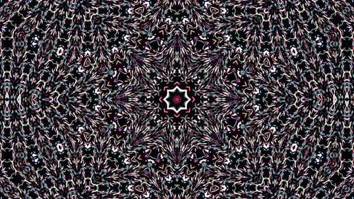 Abstract kaleidoscope shining beautiful red blue line smooth motion with shining light motion