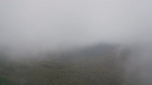 Landing from clouds