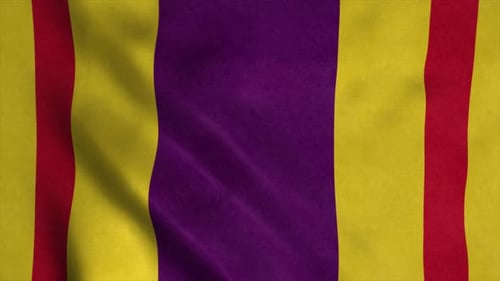 Abstract Waving Striped Fabric Background