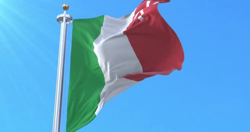 Canton of Neuchatel Flag, Switzerland