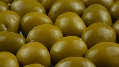 Green olives fruits