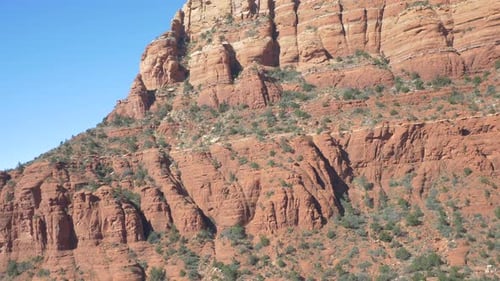 Luftbild eines Buttes