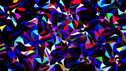 Abstract background 3D liquid lines in a multicolor texture