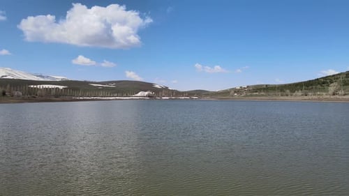 lake landscape nature