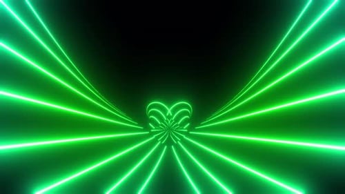 4k Colored Abstract Tunnel 3