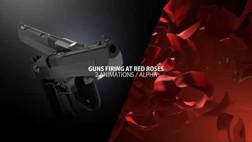 Bullet Transforms to Flying Rose Petals Transition