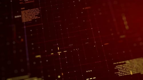 Futuristic Digital Financial Data Graph Background