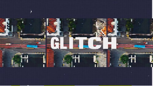VHS Glitch Intro