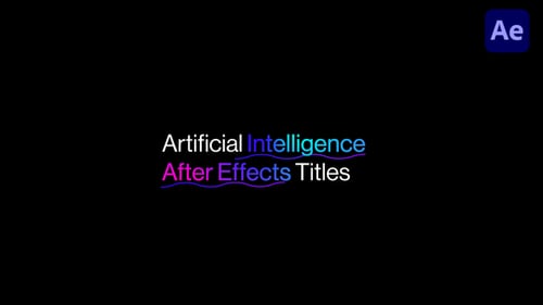 Futuristic Neon Tech Titles for Digital Presentations