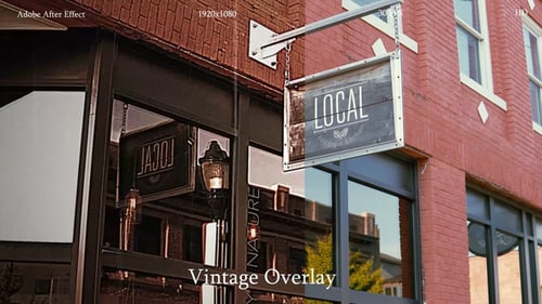 Vintage Overlay for After Effect