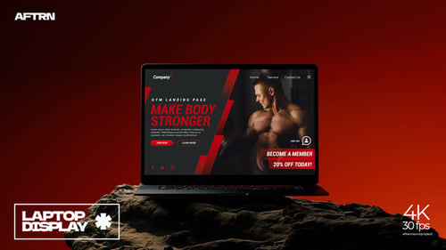 Laptop Screen Mockup