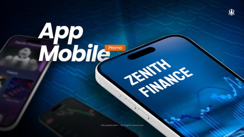 Modern Mobile Finance App Promotion Video