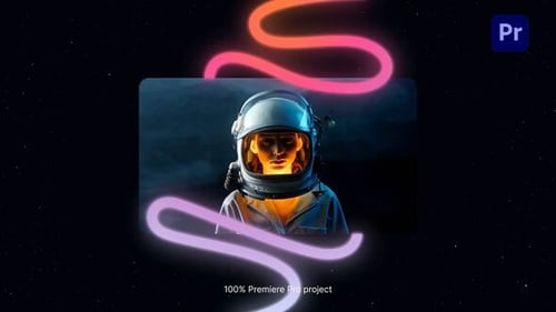 Dynamic Glowing Lines Modern Intro for Promotions