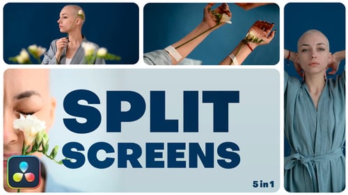4 Split Screen Transitions