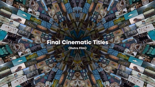Dynamic Media Grid Kaleidoscope Cinematic Outro Titles