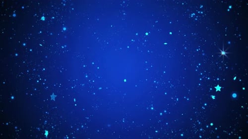 Glittering Gold Particles
