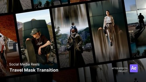 Reels - Travel Mask Transition