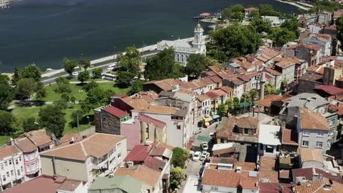 City And Buildings Aerial View 4