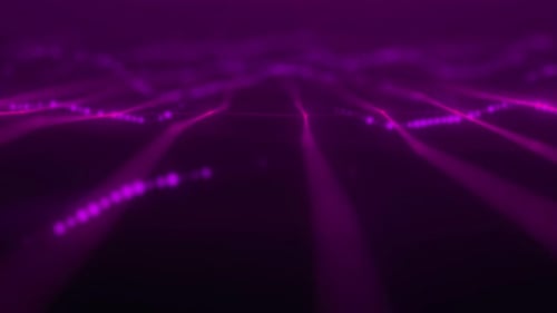Abstrakte Wellenform, Linien und Licht