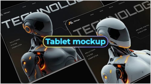 Tablet Mockup | MOGRT