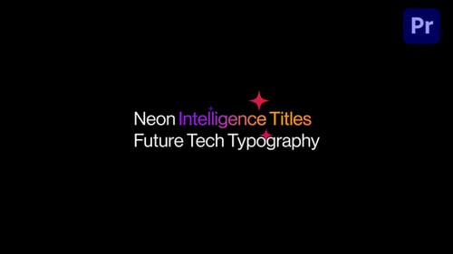 AI Tech Titles | Premiere Pro MOGRT