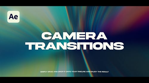 Dynamic Camera Movement Transitions with Modern Glitch Effects