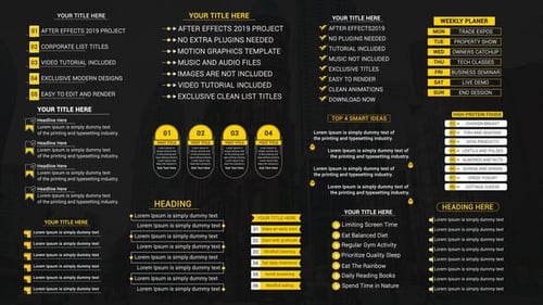 Clean Corporate List Titles