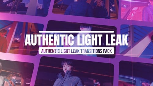 Authentic Light Leak Transitions