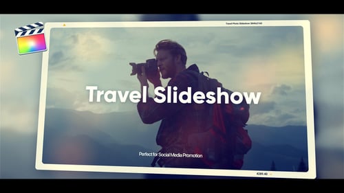 Dynamic Photo Slideshow with Cinematic Light Leaks