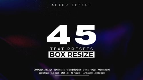 Box Resize Title Presets