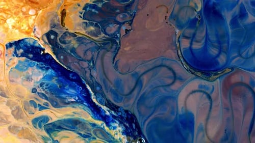 Colorful Fluid Abstract Background