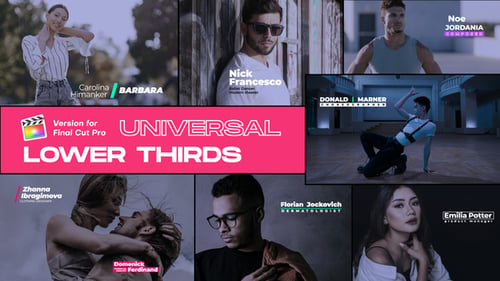 Universal Lower Thirds | FCPX