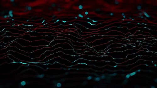 Abstact Waves Hintergrund