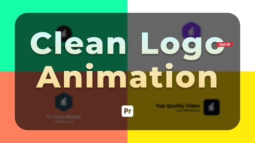 Clean Logo Animations | Premiere Pro