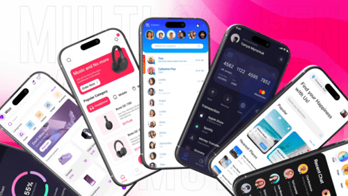 Multi-Screen 4k Mobile App Promo | MOGRT