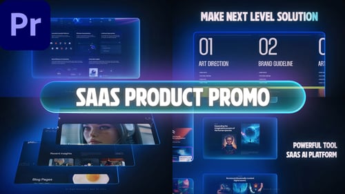 SaaS Product Promo - Ai Website Intro