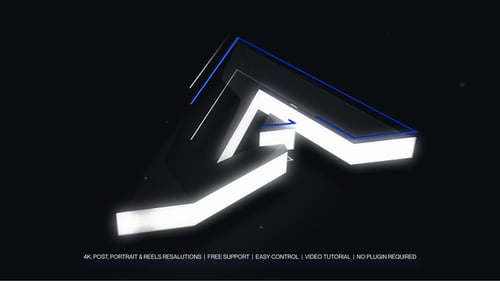 Sleek Modern Digital Logo Reveal