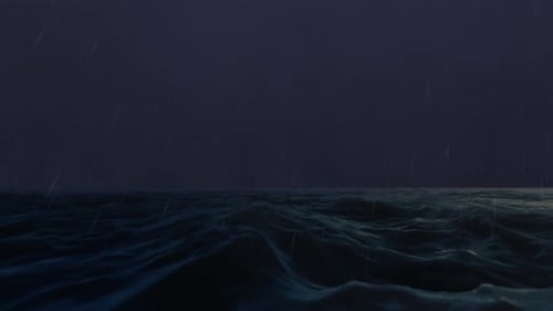 Ocean Storm Background