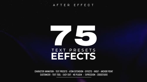 Advanced Text Effect Presets Suite