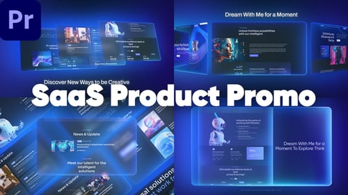 SaaS Product Promo MOGRT - Universal Website Promo