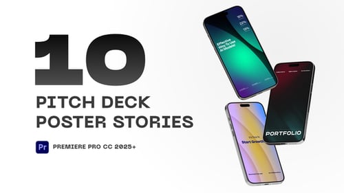 Pitch Deck Posters Stories | Premiere Pro